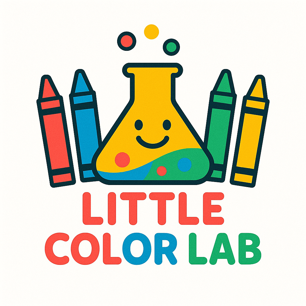 Little Color Lab Logo - Printable Coloring Pages